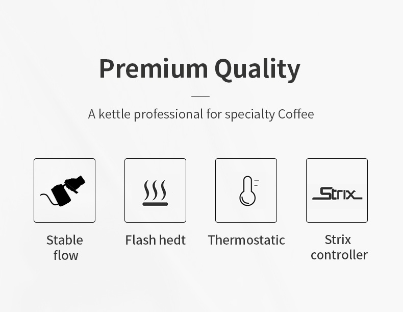 TIMEMORE Fish Smart Electric Kettle 600ml 智能温控手冲壶补充图片。