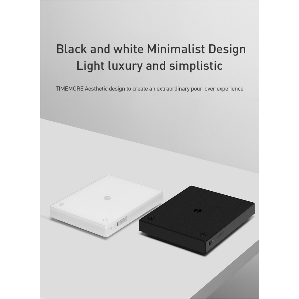 TIMEMORE Black Mirror Basic 3 咖啡电子秤图片。